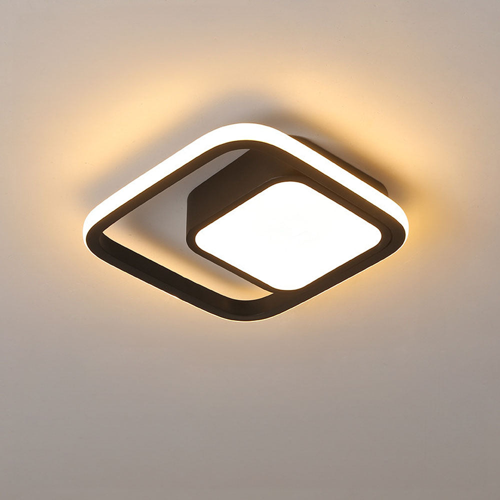 Ring Ceiling Light - Modern Warm Ambient Lighting