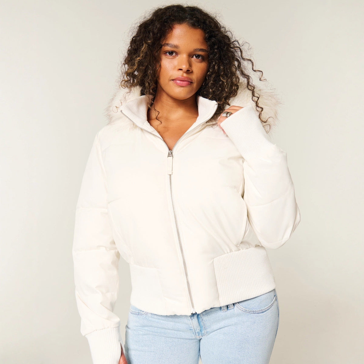 Women's Quilted Elegant Winter Jacket
