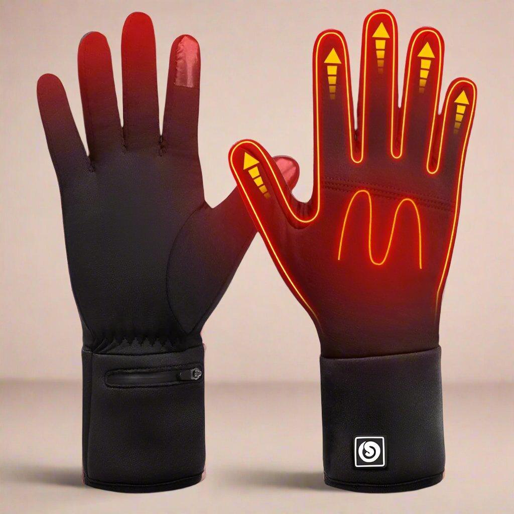 Unisex Heated Winter Gloves - Adjustable Warmth, Up to 6 Hours