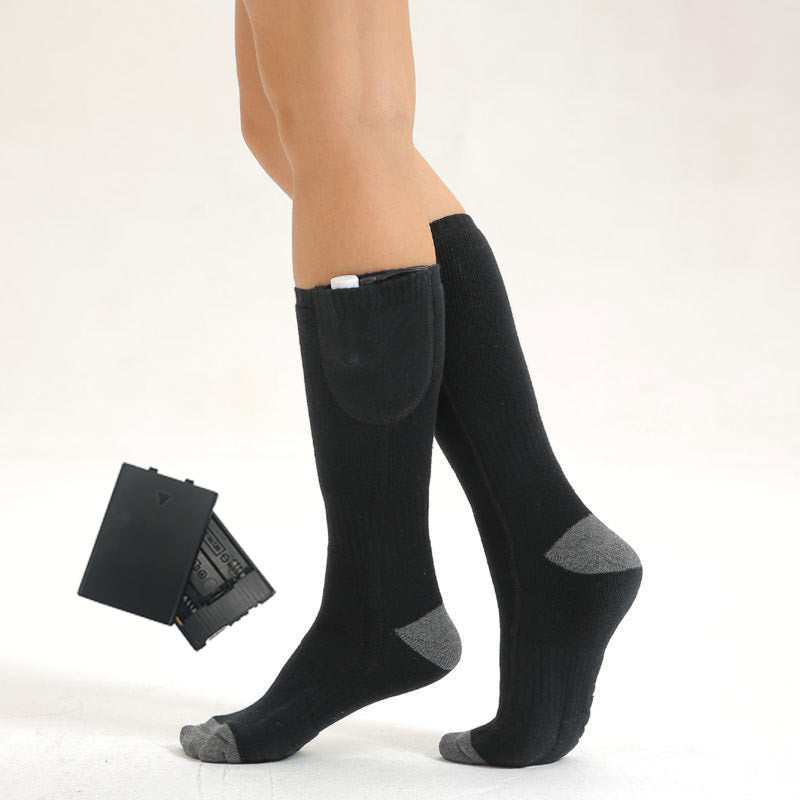 Rechargeable Heated Socks - Adjustable Temperature