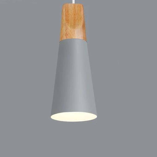 Odelle - Nordic Wood and Metal Pendant Light