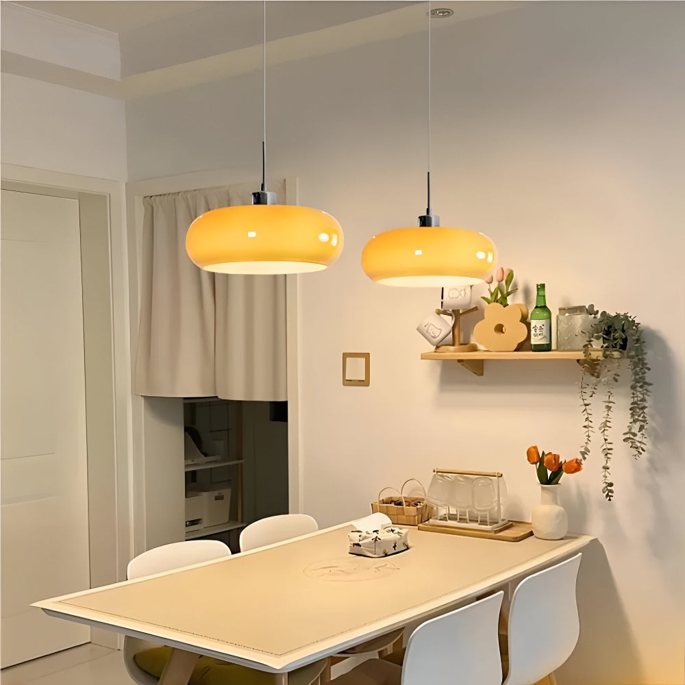 Cirquella Bauhaus Glass Pendant Lamp - Circular Design