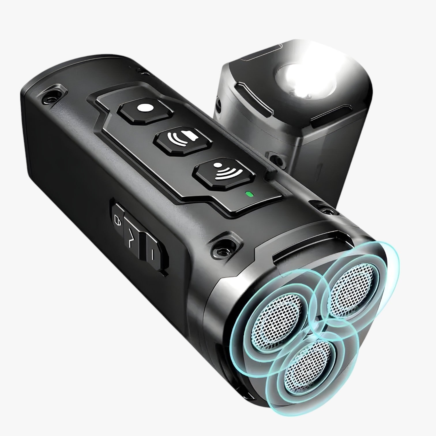 Amos | Ultrasound anti - barking device - genopladelig med LED - lommelygte - - other - {{ product_tags }