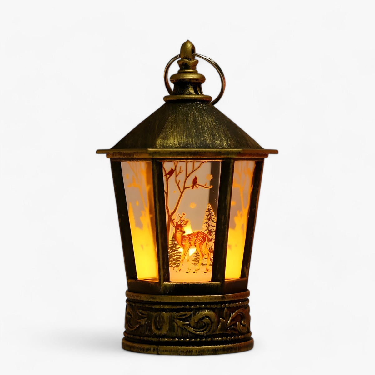 home & garden : Elektronische Halloween Kaars - Huiveringwekkende Nacht Decoratie met een Retro Touch in D van Pantino