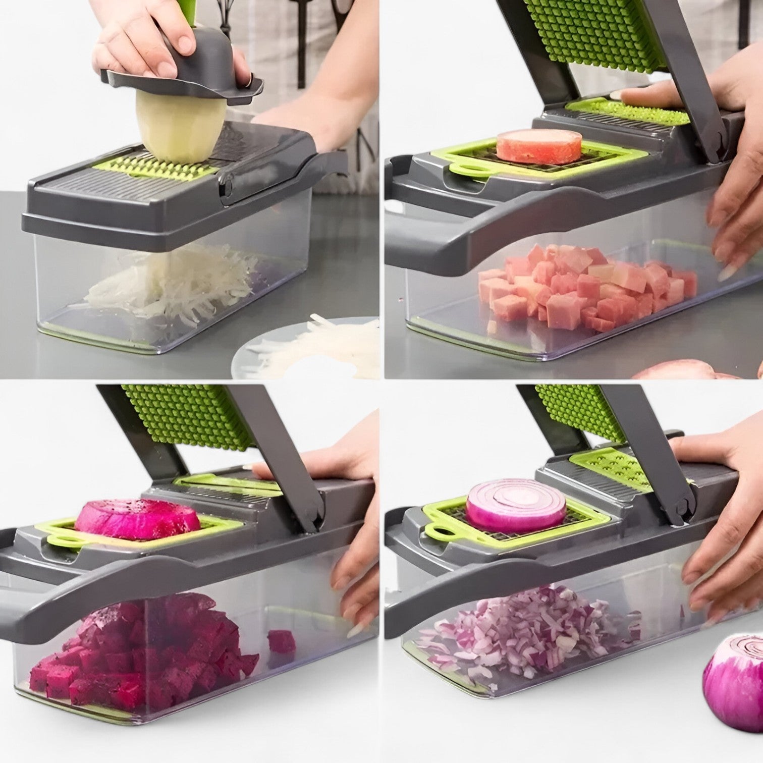 Maya | Alsidig grøntsagsskærer til nem tilberedning - - house & garden - {{ product_tags }