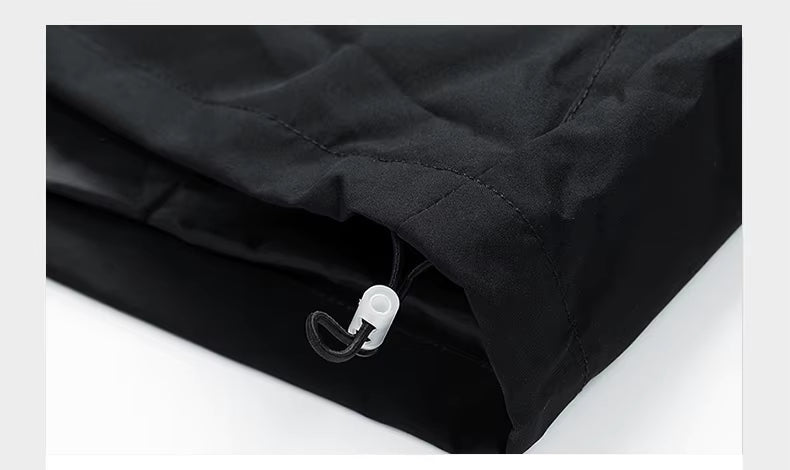 Men's Waterproof Hooded Windbreaker Jacket