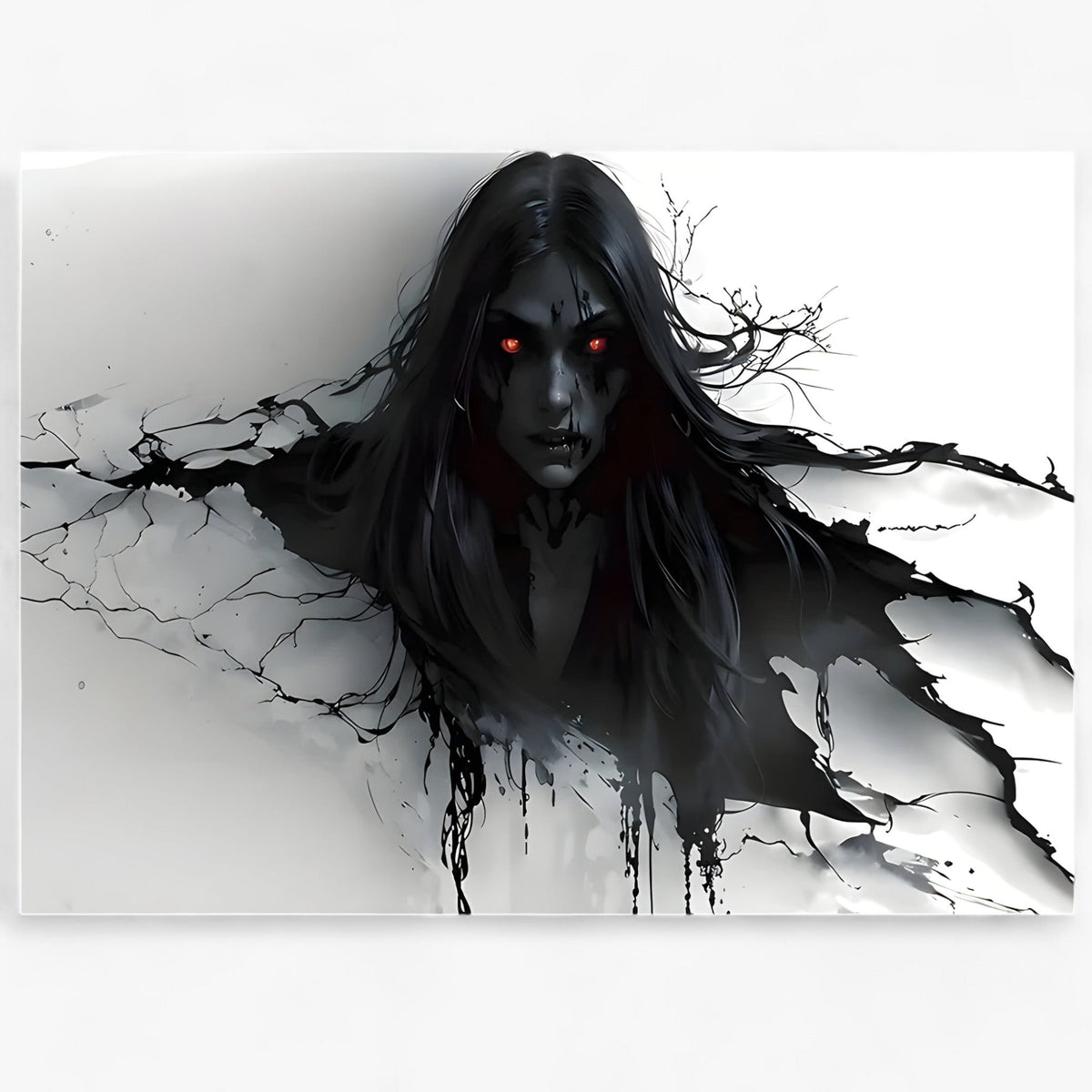 home & garden : Gruwelijke Zombie Achtergrond Stof - Perfect voor Feesten en Foto Accessoires in MULTI van Pantino