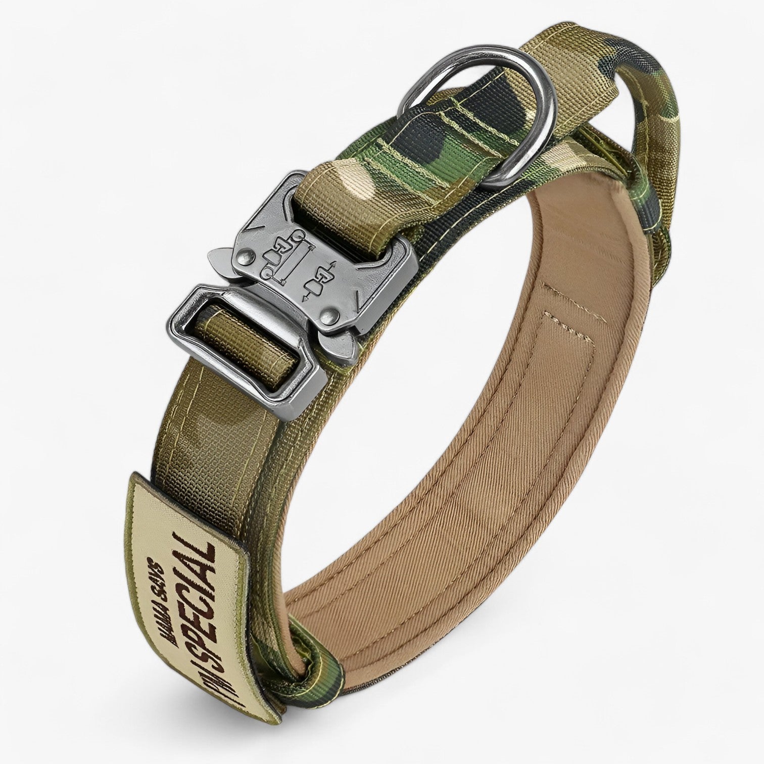 Brodie| Taktisk hundehalsbånd med håndtag til træning - - other - {{ product_tags }
