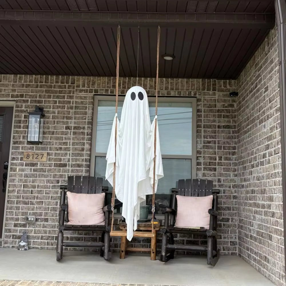 Rocking Ghost Decoration 152cm with Remote Control and Light