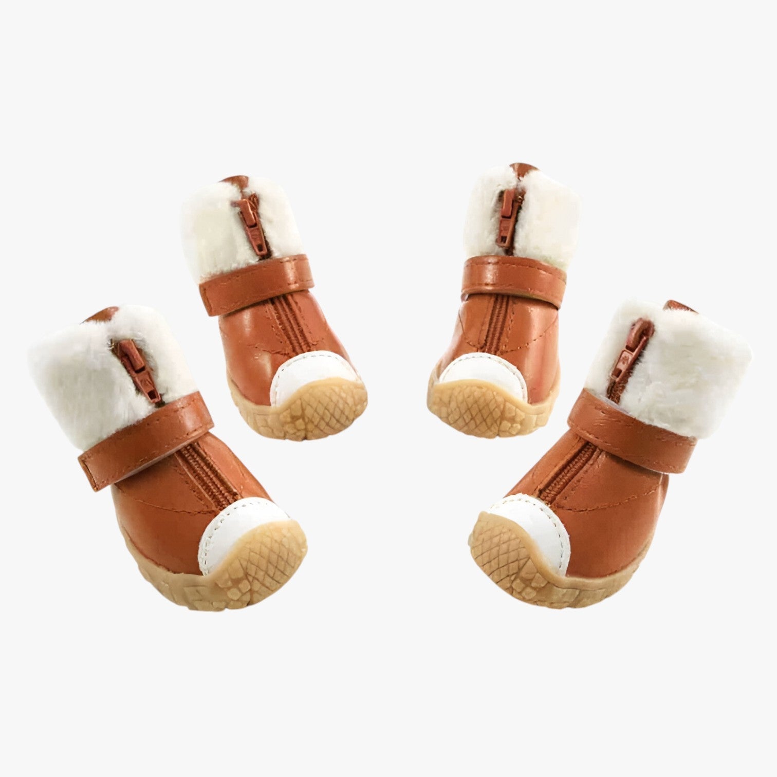 Gael | Antiskrid hundestøvler - Beskyttelse og greb i al slags vejr - Brun - other - {{ product_tags }