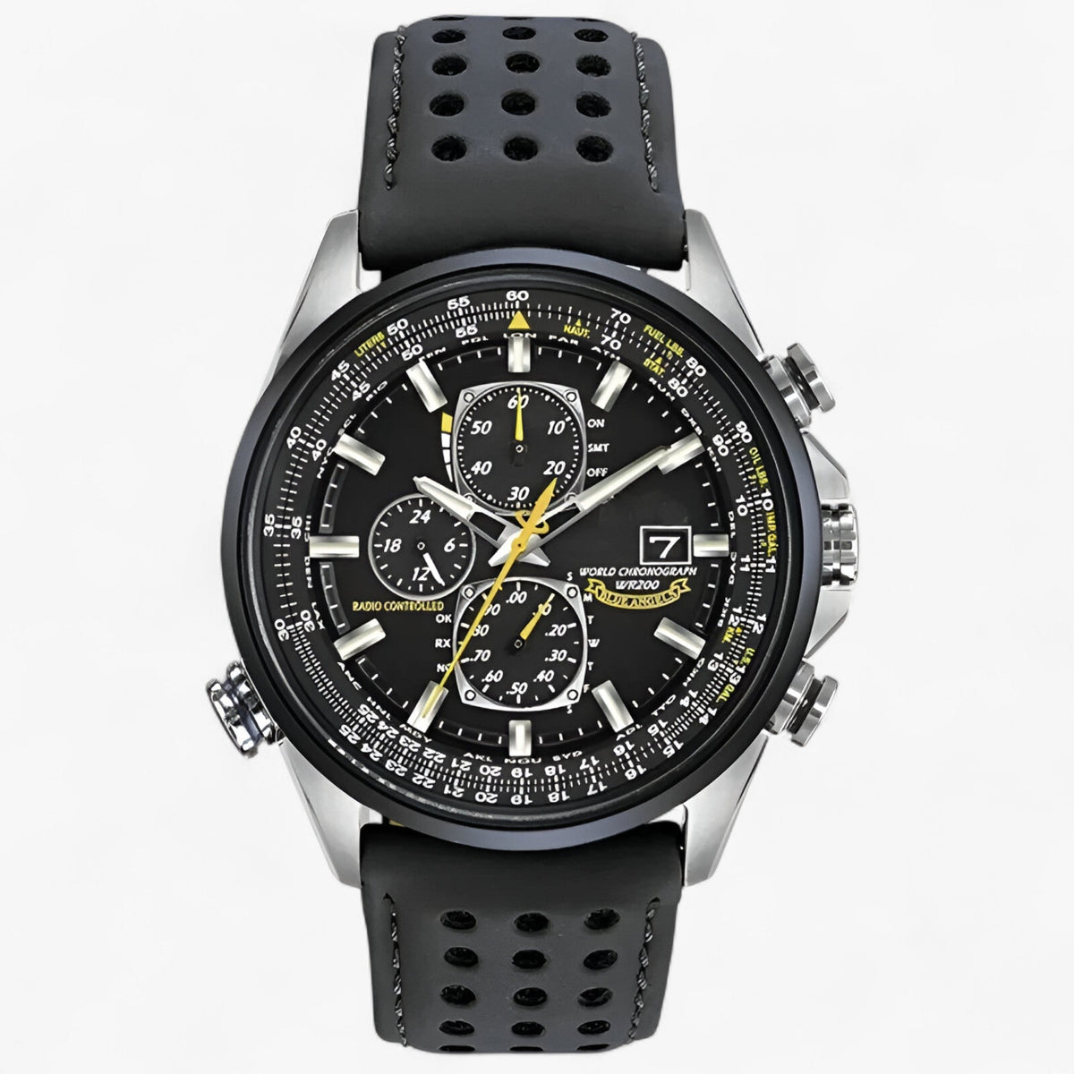 Men's Chronograph Watch MultiSteel 42mm – Steel Silver, Blue Dial