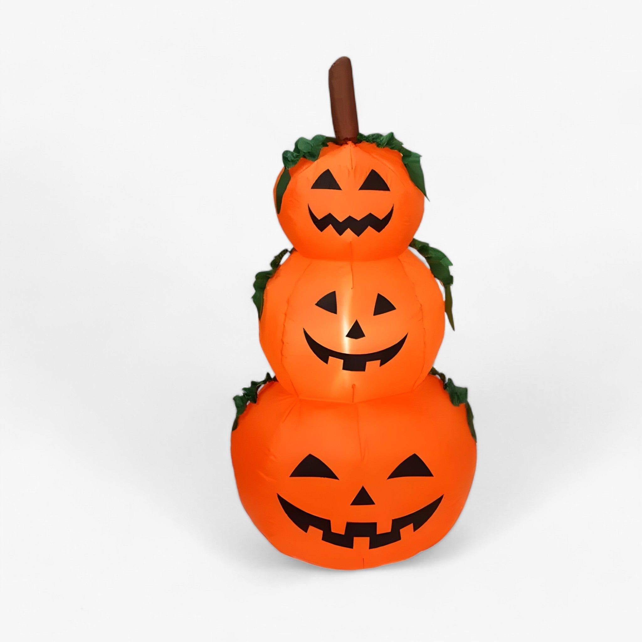 home & garden : Opblaasbare Pompoen met LED - Angstaanjagende Decoratie voor Buitenshuis Halloween - Rood in Rood van Pantino
