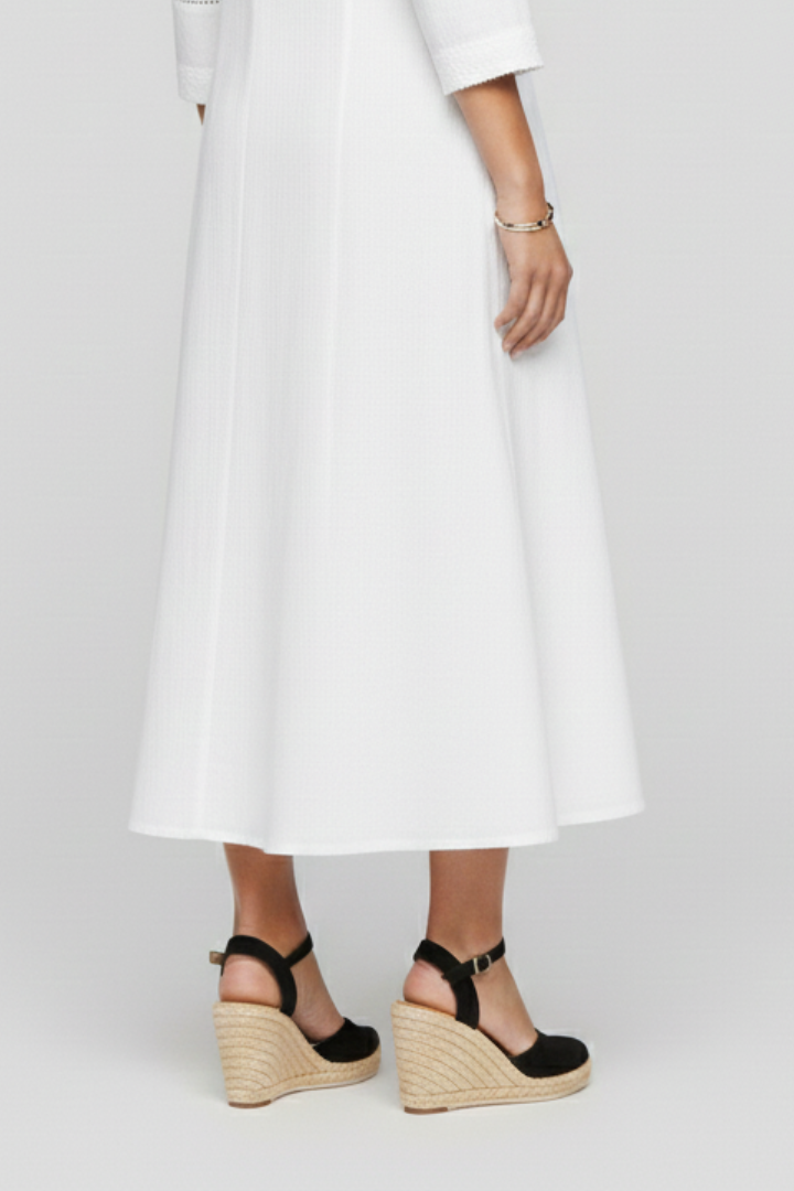 Women's Wedge Shoes with Closed Toe and Ankle Strap in Black - View 5.0 | Roselva