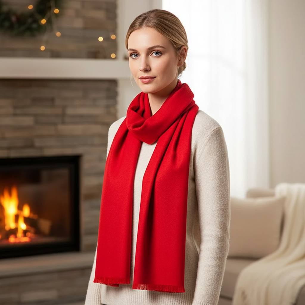 Cashmere Scarf - Trendy Winter Style, CashmereChic