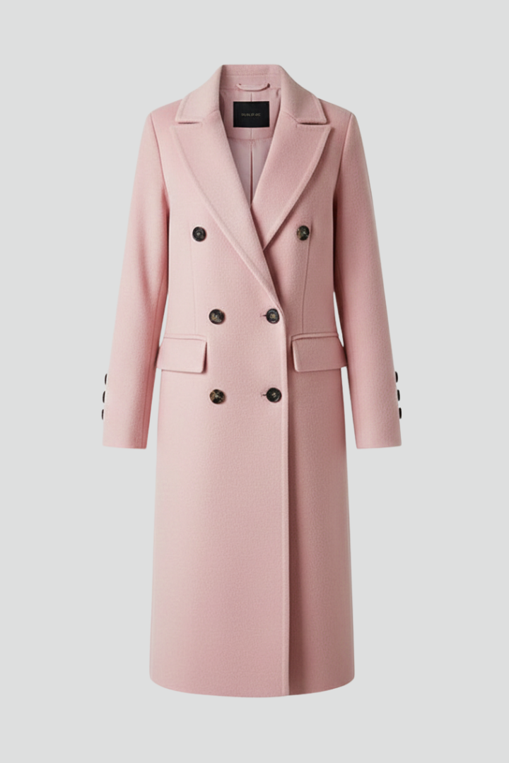 Women's Collar Jacket in Pink | Roselva