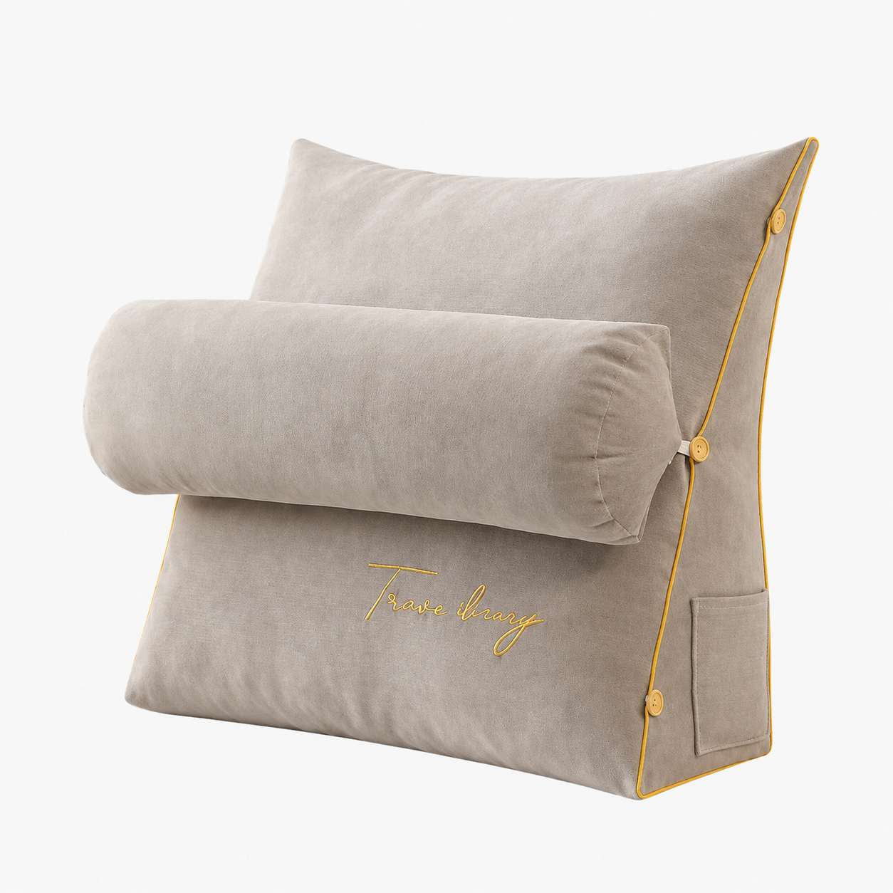 Sleeping Pillow - Triangular Reading Back Support Pillow