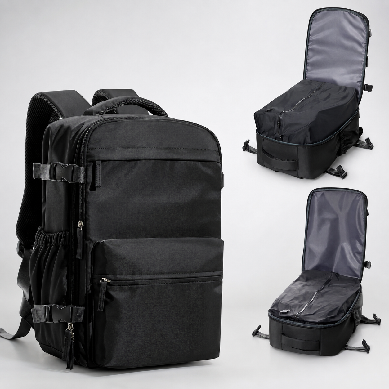 15.6in Travel Backpack with Vacuum Compression System