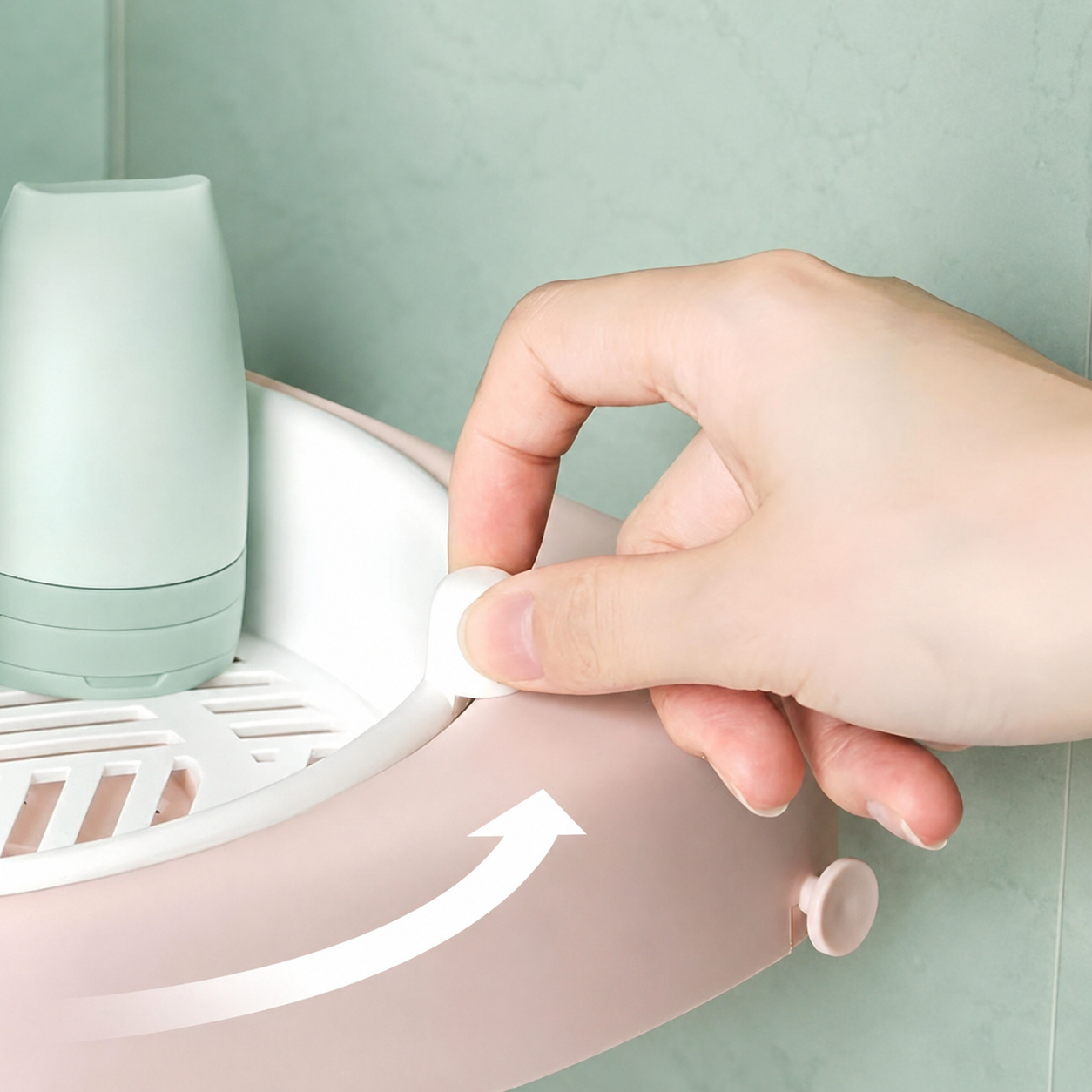 360° Rotating Corner Storage Rack