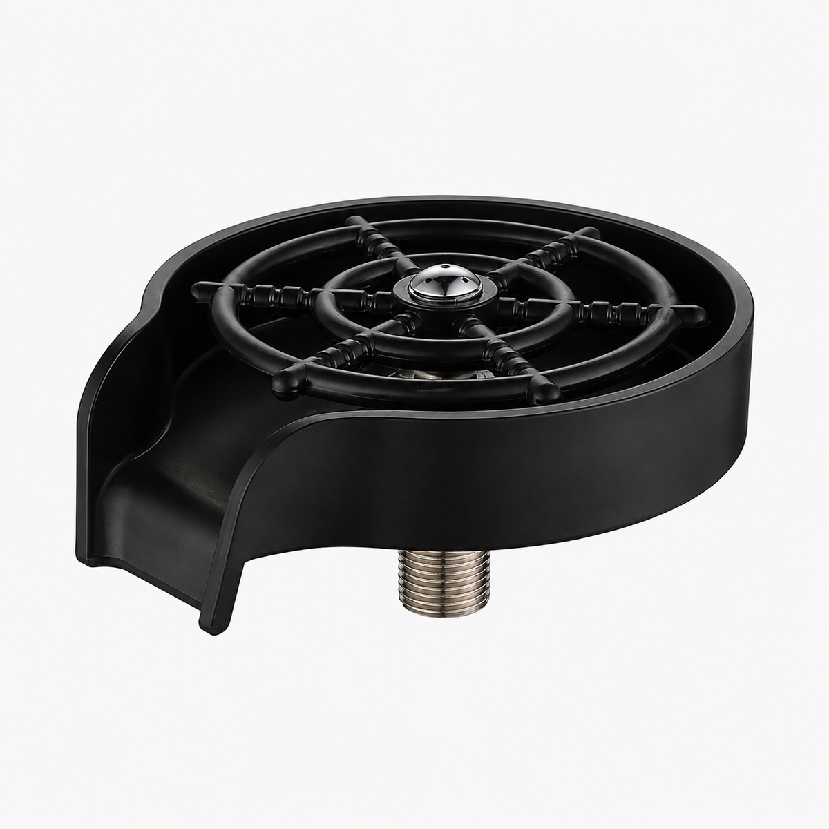 High-Pressure Kitchen Sink Glass and Cup Rinser