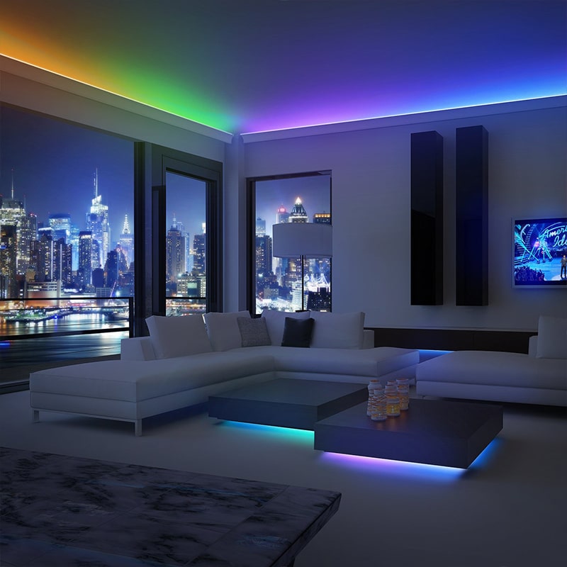 WiFi Smart RGB LED Strip Light – 32.8ft Waterproof