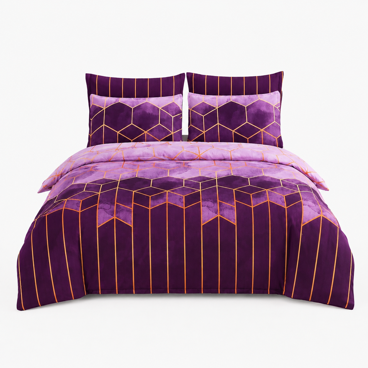 Comfort Blanket 'Geometric Pattern' refreshing and breathable