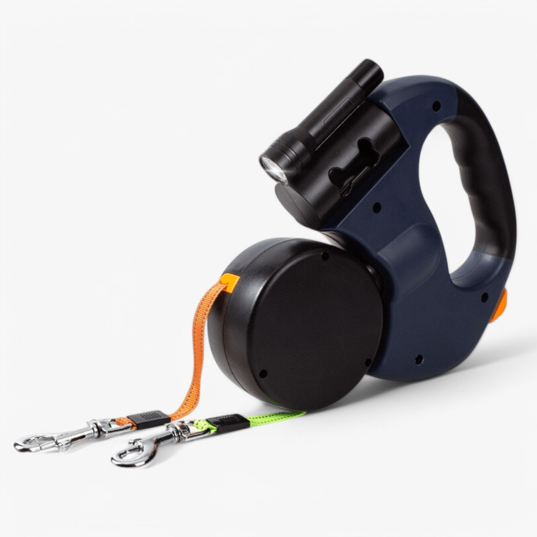 Dobbelt hundesnor - Multifunktionel hundesnor - Rød 40% rabat - other - {{ product_tags }