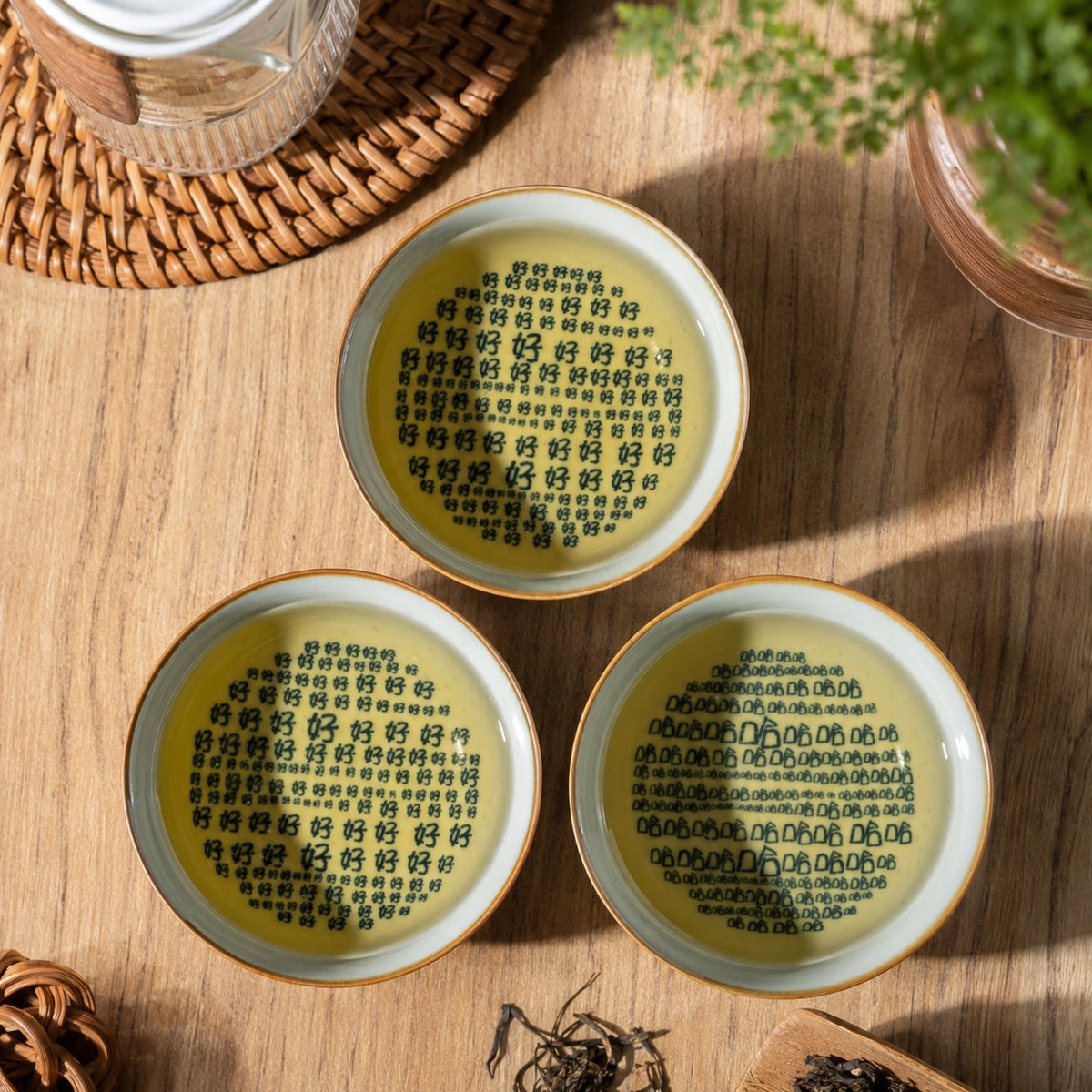 Portable Ceramic Travel Tea Set with Case