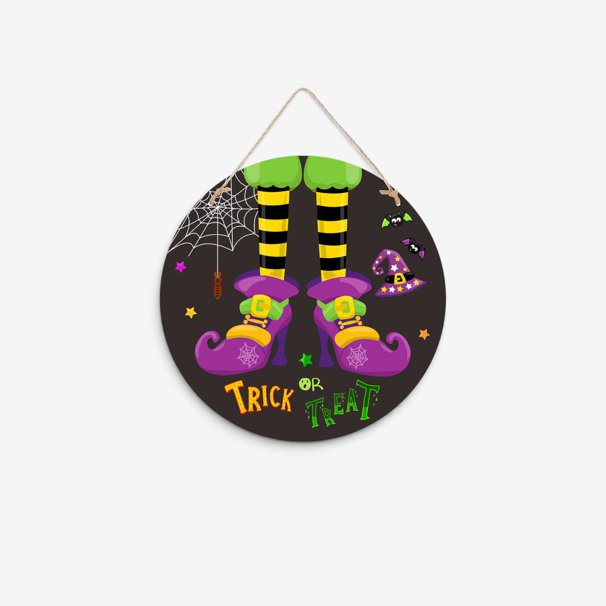 Halloween Door Signs with Spooky Designs