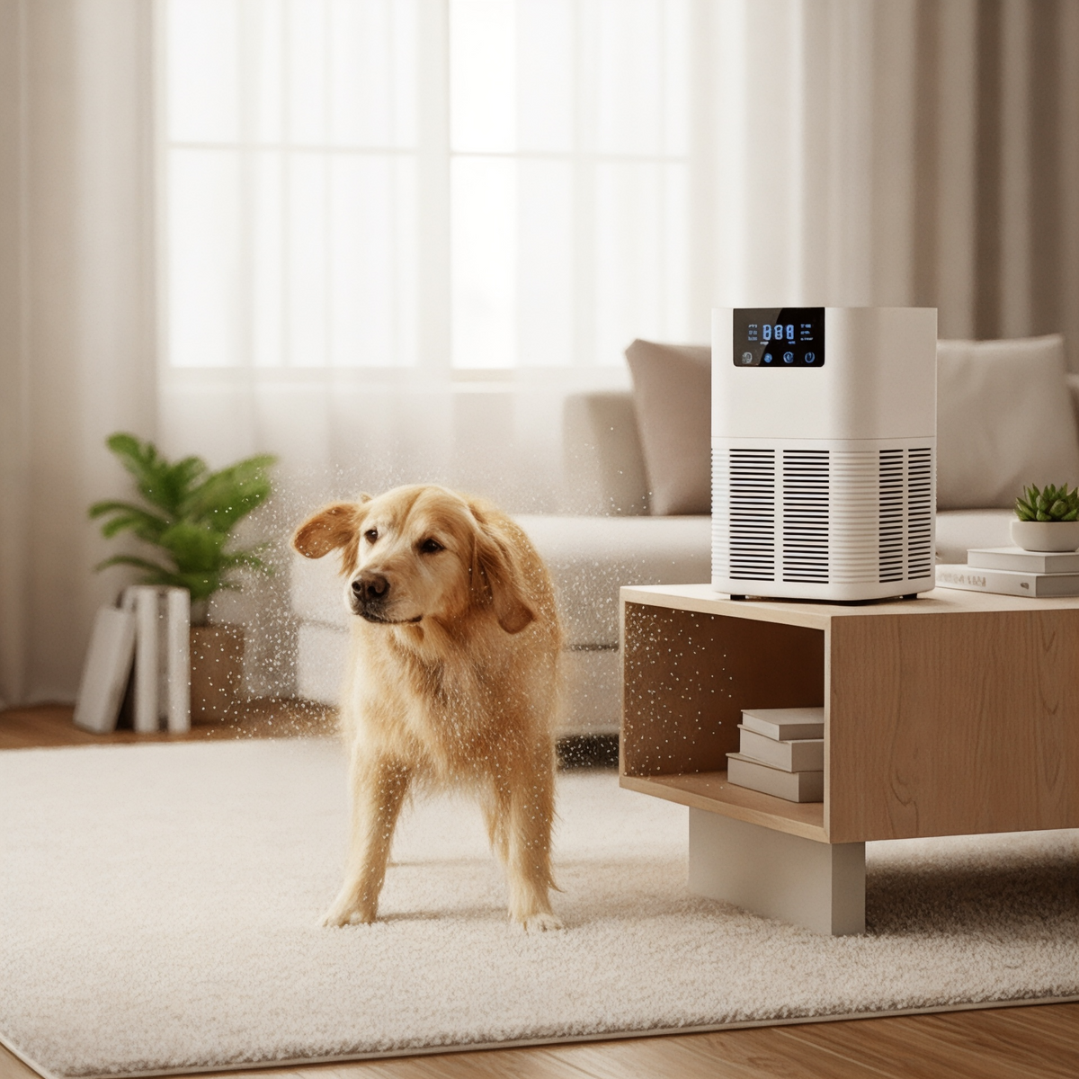 LuftRein HEPA Air Purifier - Compact Home Air Cleaner