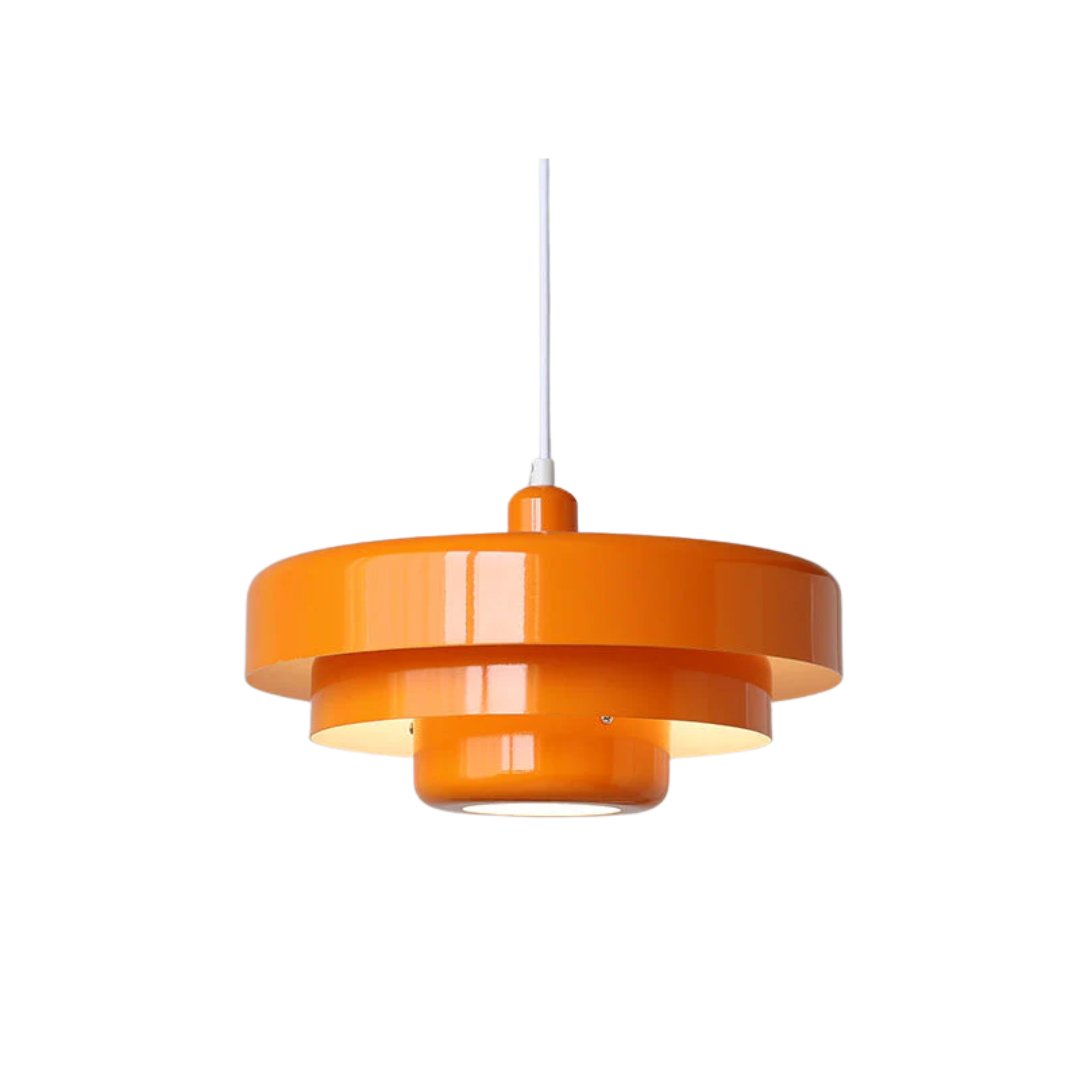 Modern Architectural Layered Pendant Light Concentric Rings