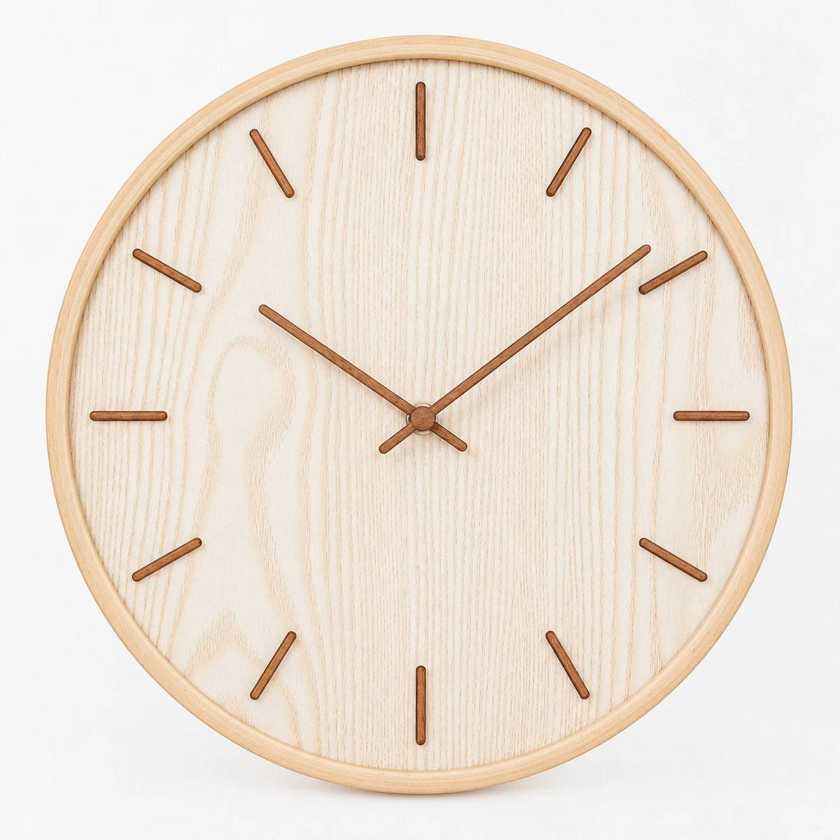 DashClock Silent Wooden Wall Clock