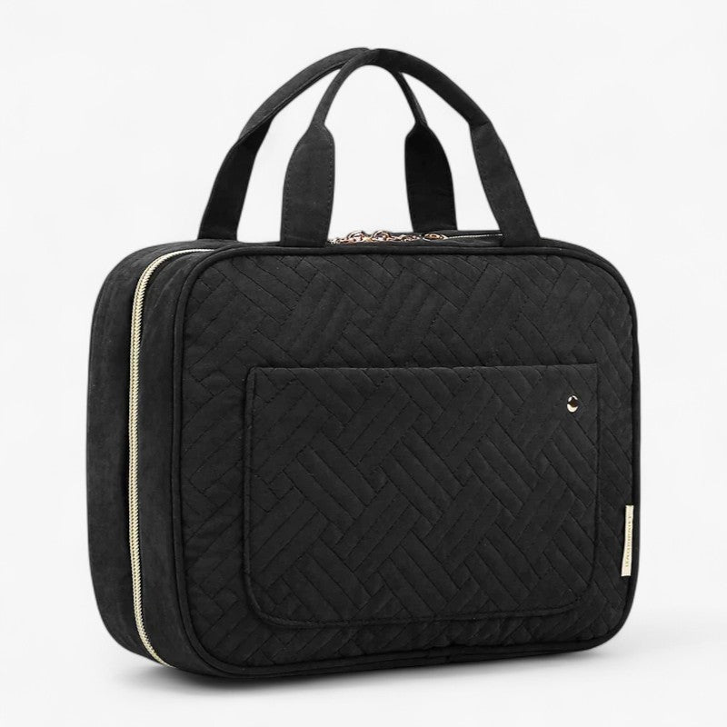 Stor toilettaske med masser af plads - Sort - bags - {{ product_tags }