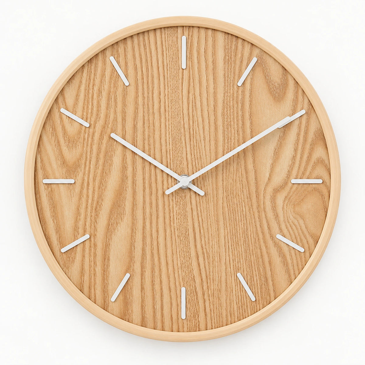 DashClock Silent Wooden Wall Clock