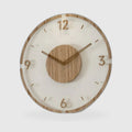 Orologio da parete moderno ed elegante da 30 cm - Acrilico e legno, movimento silenzioso