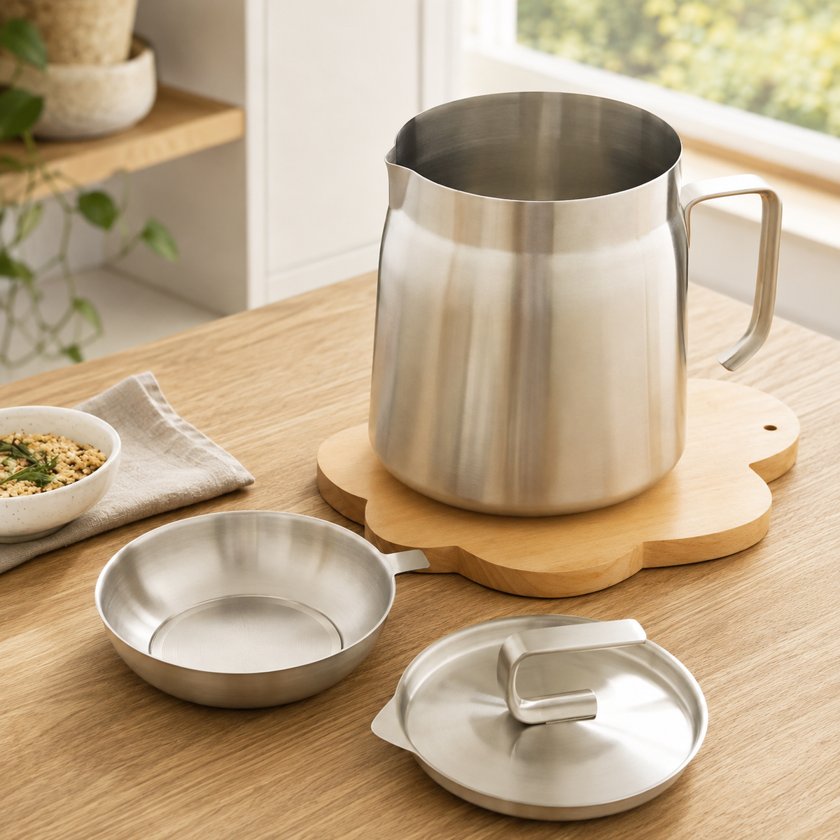 2-in-1 Oil Strainer & Frying Pot