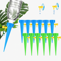 Adjustable self-watering spike