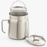 2-in-1 Oil Strainer & Frying Pot