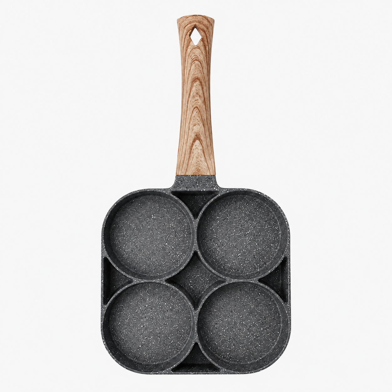 4-Cup Nonstick Multi-Section Breakfast Skillet