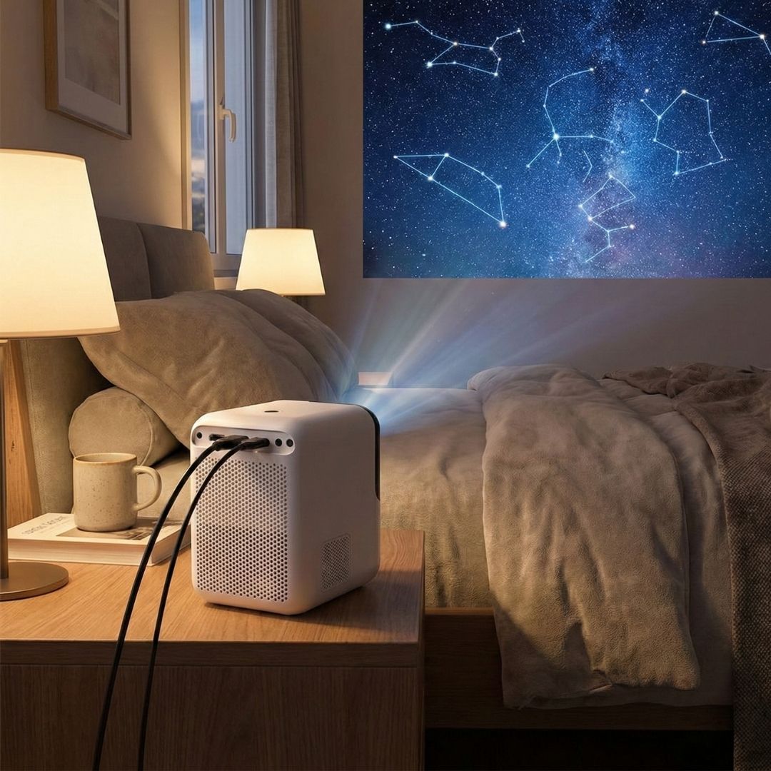 Mini HD Home Theater Projector - Portable