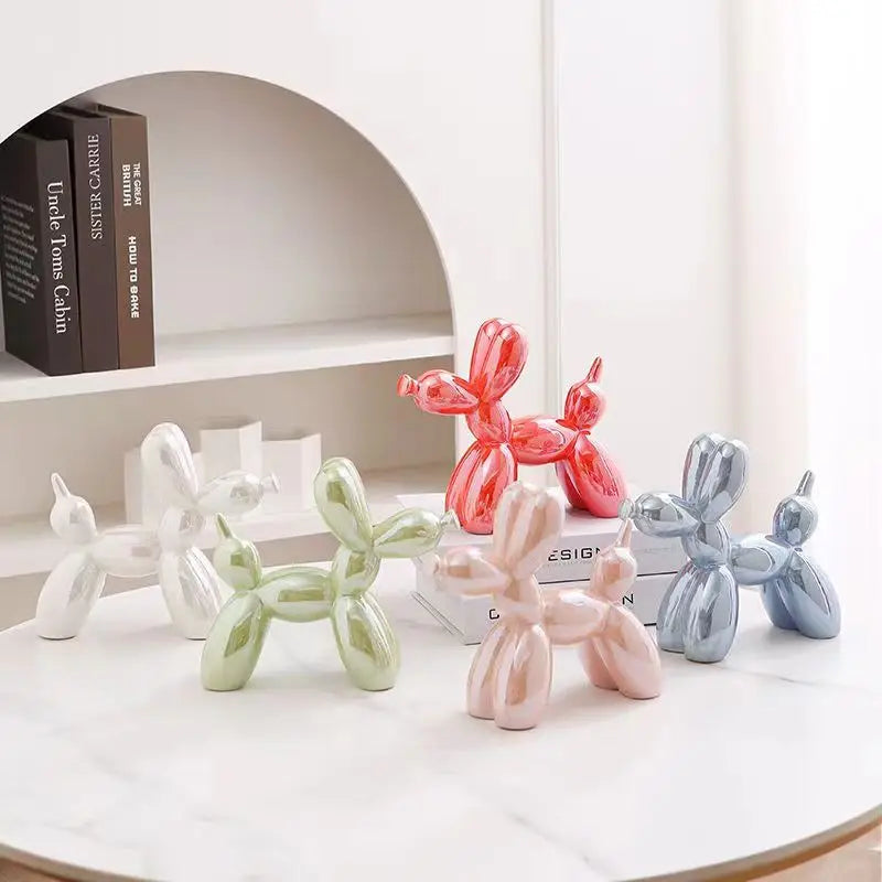 PuffyPooch - Ballon Hund Skulptur - Grøn - house & garden - {{ product_tags }