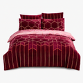 Comfort Blanket 'Geometric Pattern' refreshing and breathable