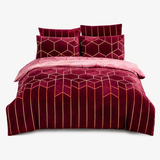 Comfort Blanket 'Geometric Pattern' refreshing and breathable