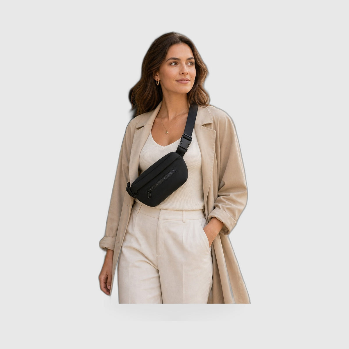 Neoprene Belt Bag – Hands-Free Crossbody Waist Pack
