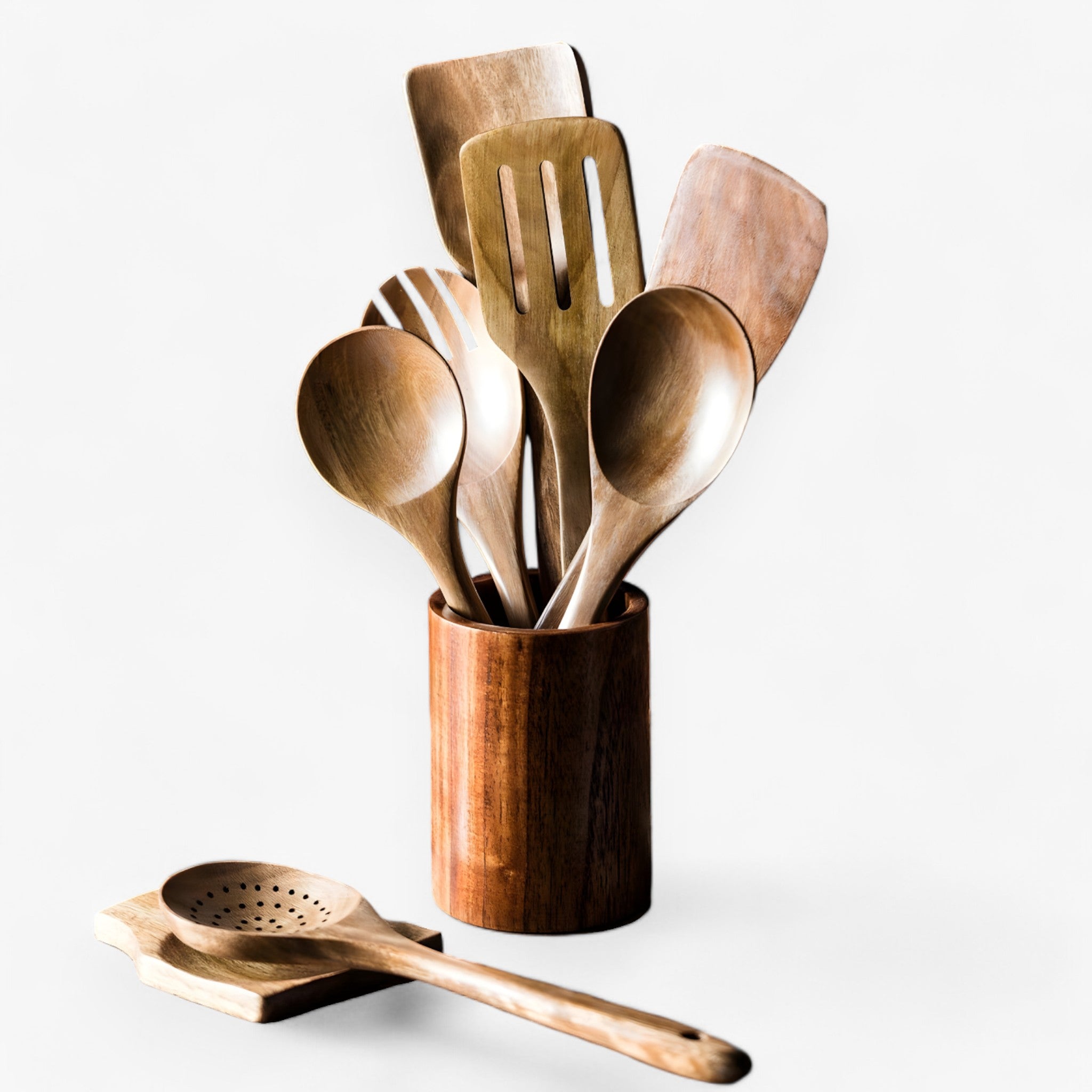 Træ køkkensæt | Bæredygtig og elegant - - house & garden - {{ product_tags }