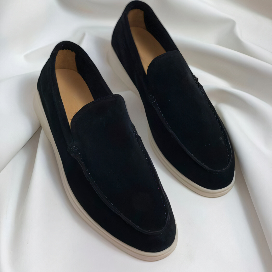 Men's Vintage Leather Loafers