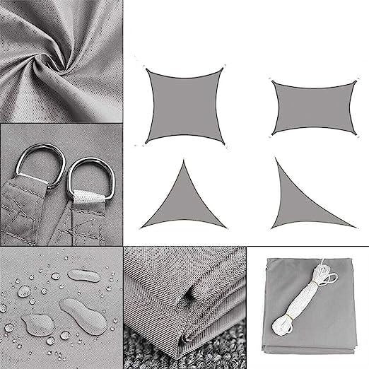 SailShade - Vandtæt udendørs solskærm - Grå - house & garden - {{ product_tags }