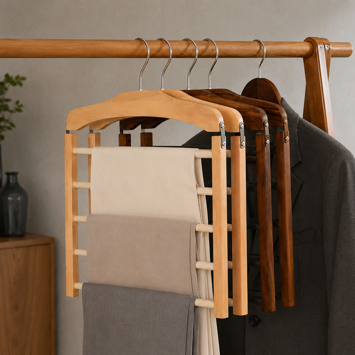 Wardrobe Multi-Tier Hanger (2 Pieces)