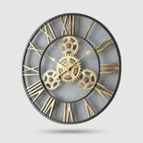 Metal Gears Wall Clock – Industrial Style, Best-Seller