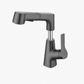 360° Rotating Pull-Out Bathroom Basin Faucet