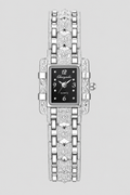 Vintage Filigree Rectangular Women's Bracelet Watch